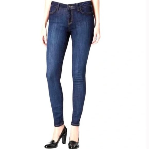 Tommy Hilfiger Skinny Jeans Medium-Dark Wash Mid-Rise | Size 4R - Picture 1 of 12
